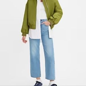 NWT Levi's straight ankle jeans 29 light wash